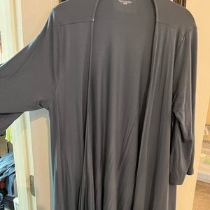 Caden Lane New Maternity/Postpartum Robe - dusty navy! So cozy!